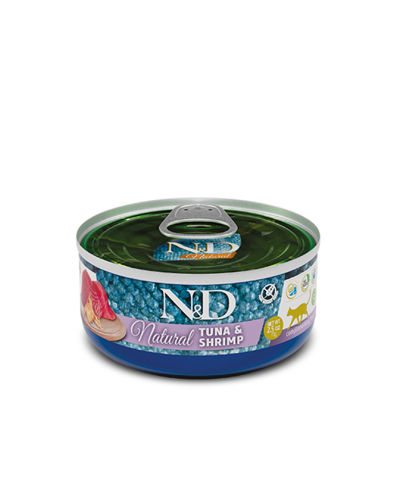 N&D Natural Tuna & Shrimp 70g