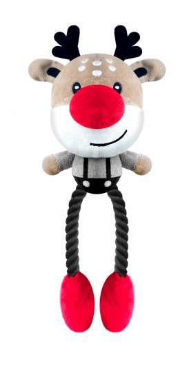 VIGGO REINDEER BROWN TOY DOG 28CM