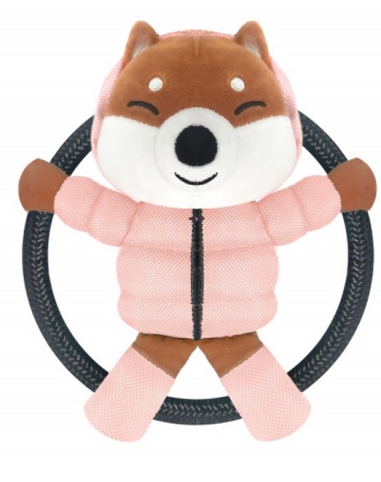 shiba plush Toy Pink