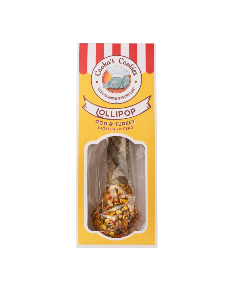 Lollipop Codfish & Turkey 40g