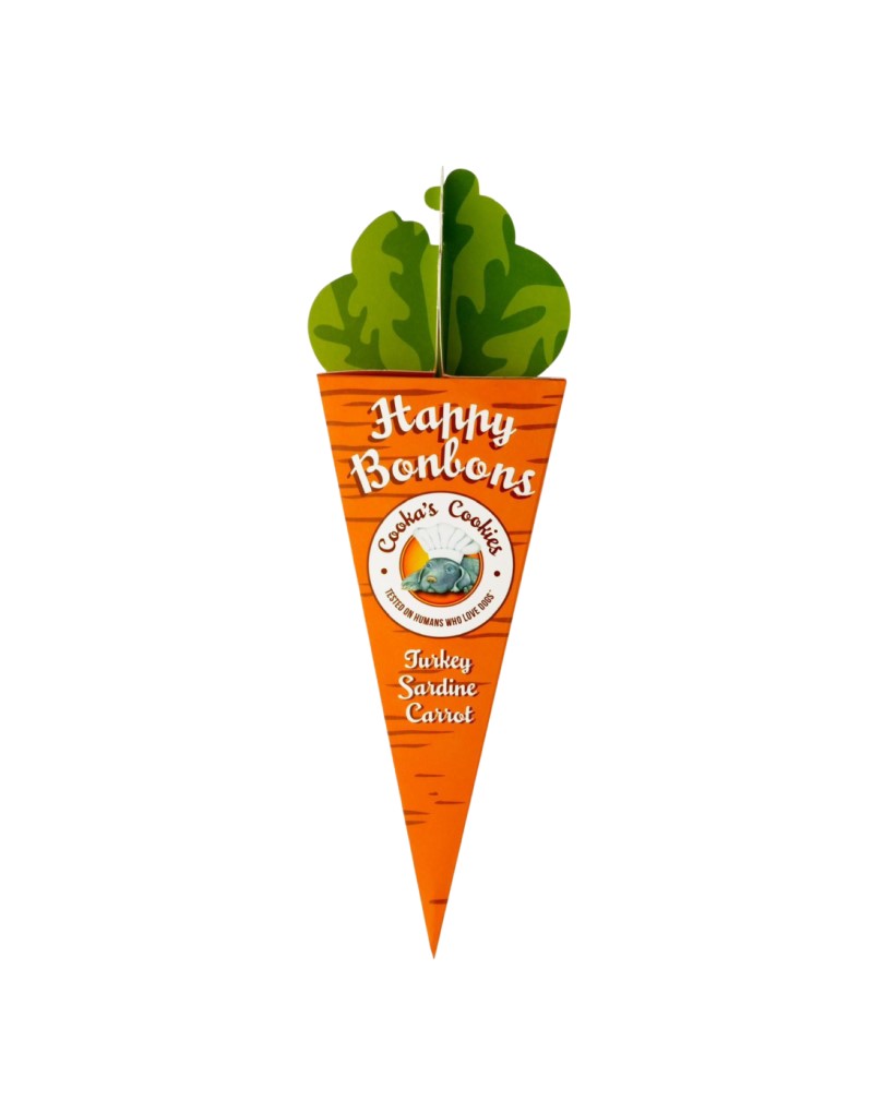 Happy Bonbons Turkey, Sardine & Carrots 50g