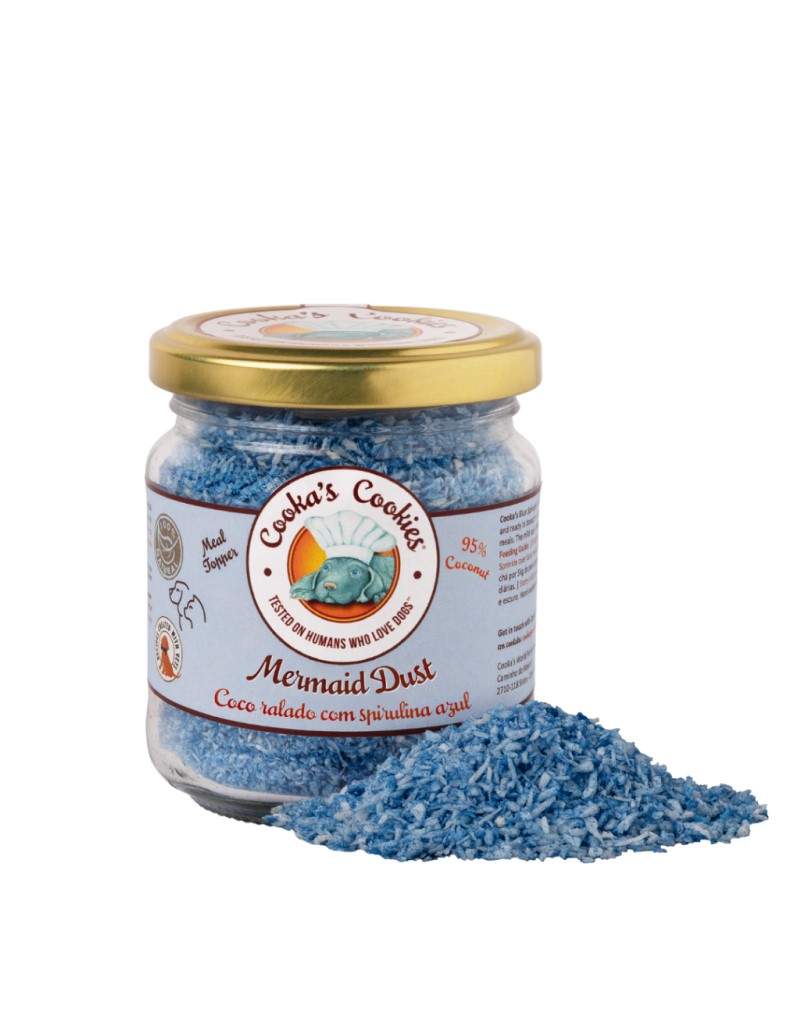 Mermaid Dust 65g Coconut & Blue Spirulina