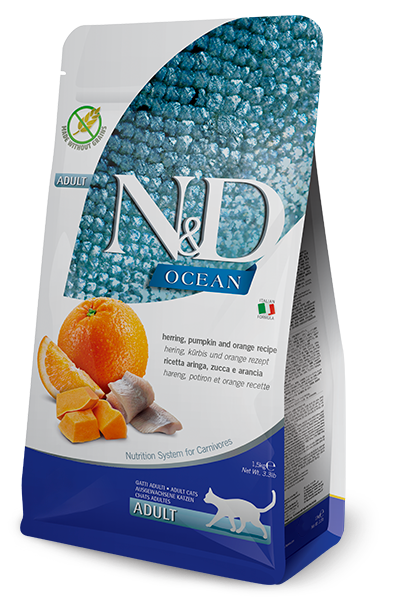 Ocean Herring, Pumpkin  & Orange 1.5kg