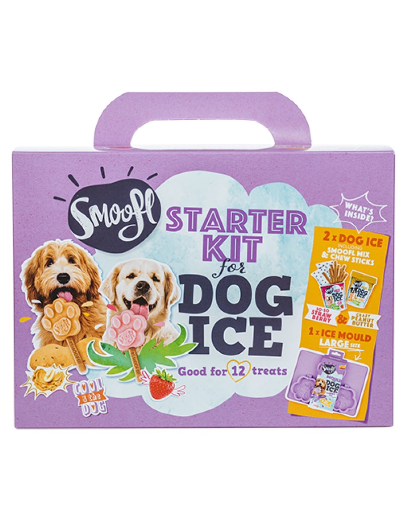 Smoofl Starter Kit Mix for Dog Ice - Large