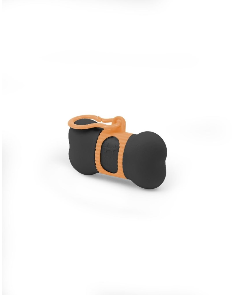 Biskit Treat Dispenser Grey/Orange