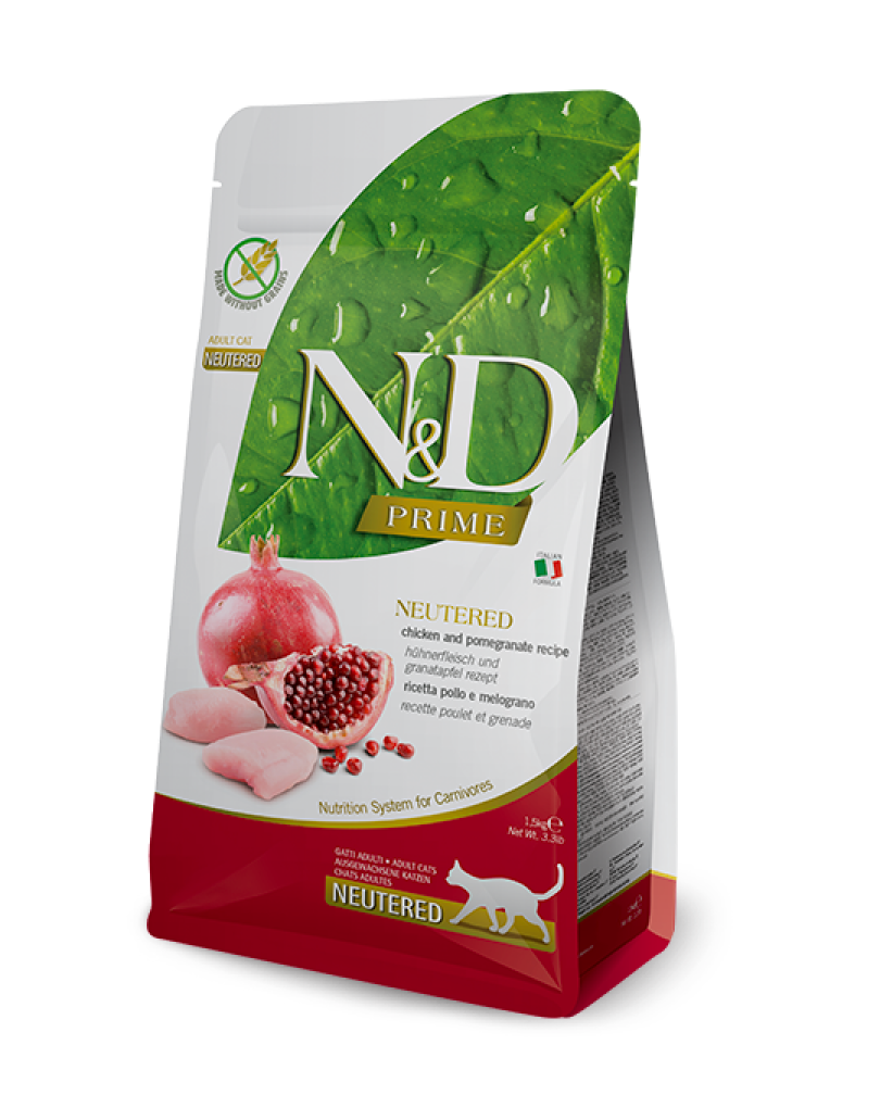 N&D Prime Neutered Chicken & Pomegranate 1.5Kg