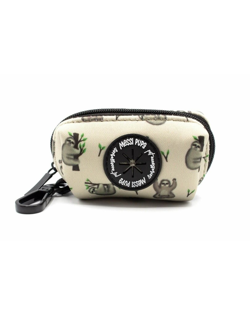 Eat. Sleep. Sloth. Repeat. • Poop Bag Holder